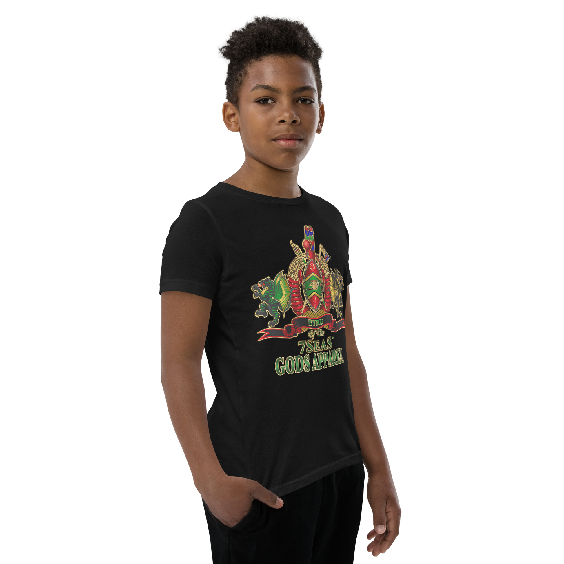 APEP - BYRD OF THE 7SEAS GODS APPAREL - Gods/Boys Youth Short Sleeve T-Shirt