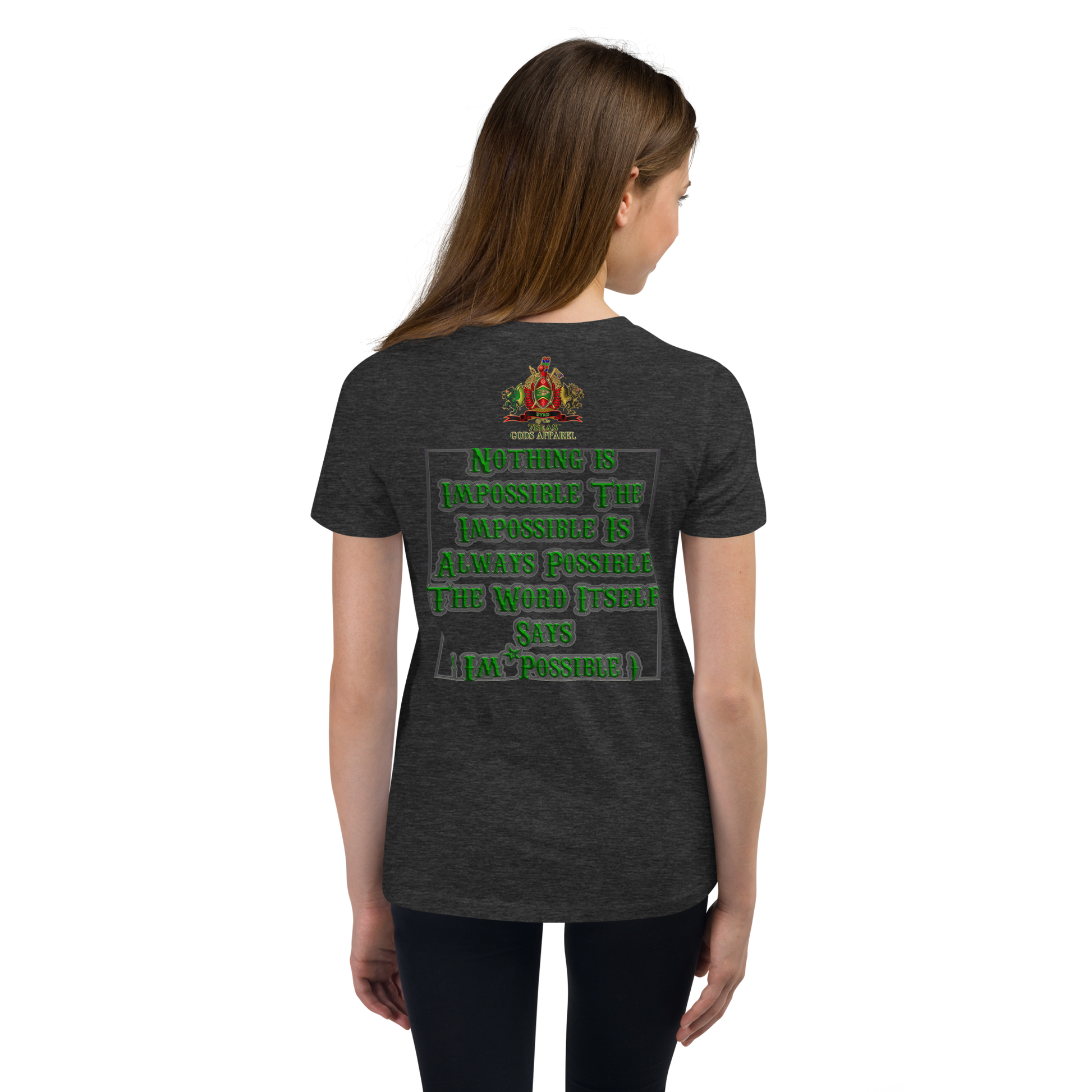 APEP - BYRD OF THE 7SEAS GODS APPAREL - Youth Goddess/Girls Short Sleeve T-Shirt