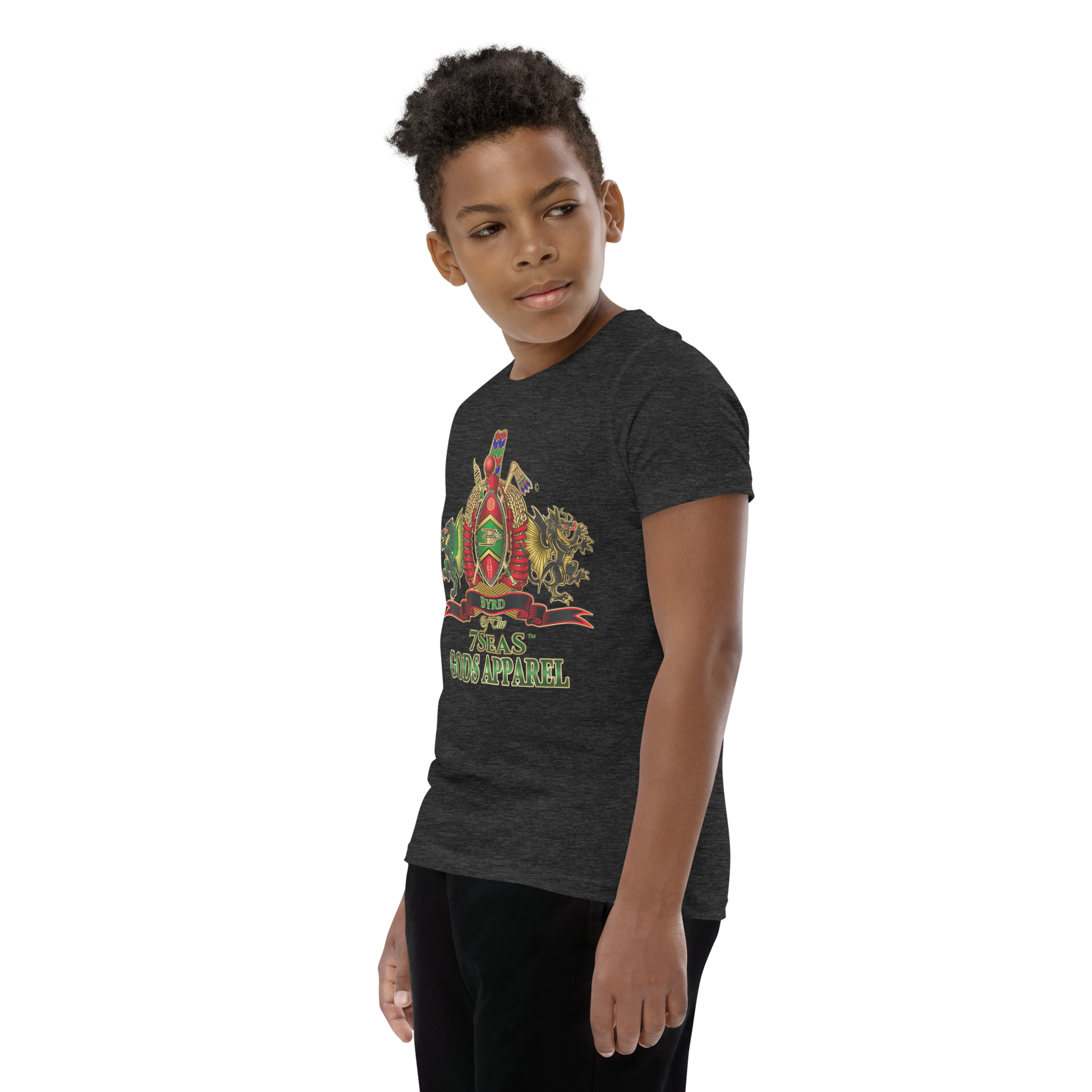 APEP - BYRD OF THE 7SEAS GODS APPAREL - Gods/Boys Youth Short Sleeve T-Shirt