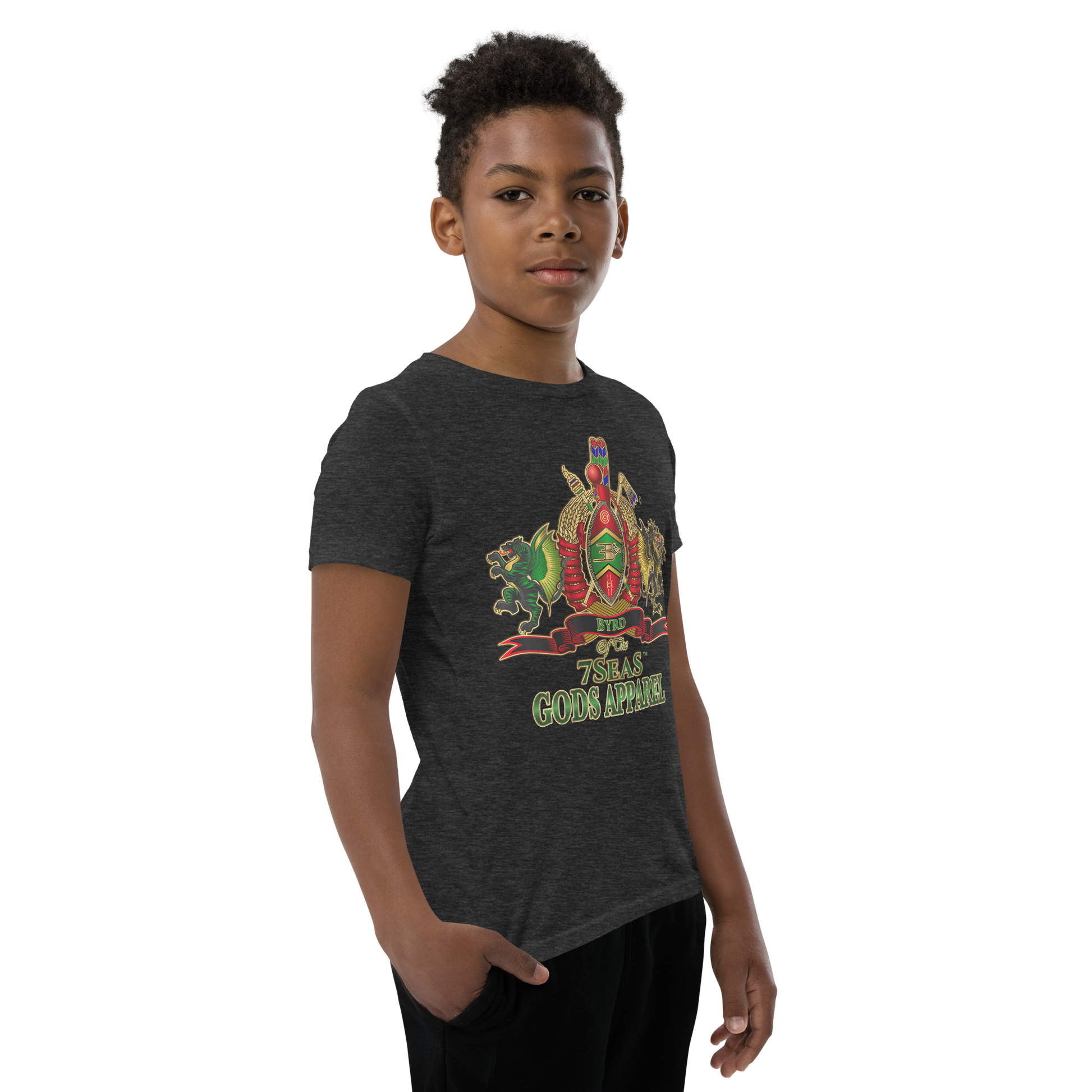 APEP - BYRD OF THE 7SEAS GODS APPAREL - Gods/Boys Youth Short Sleeve T-Shirt