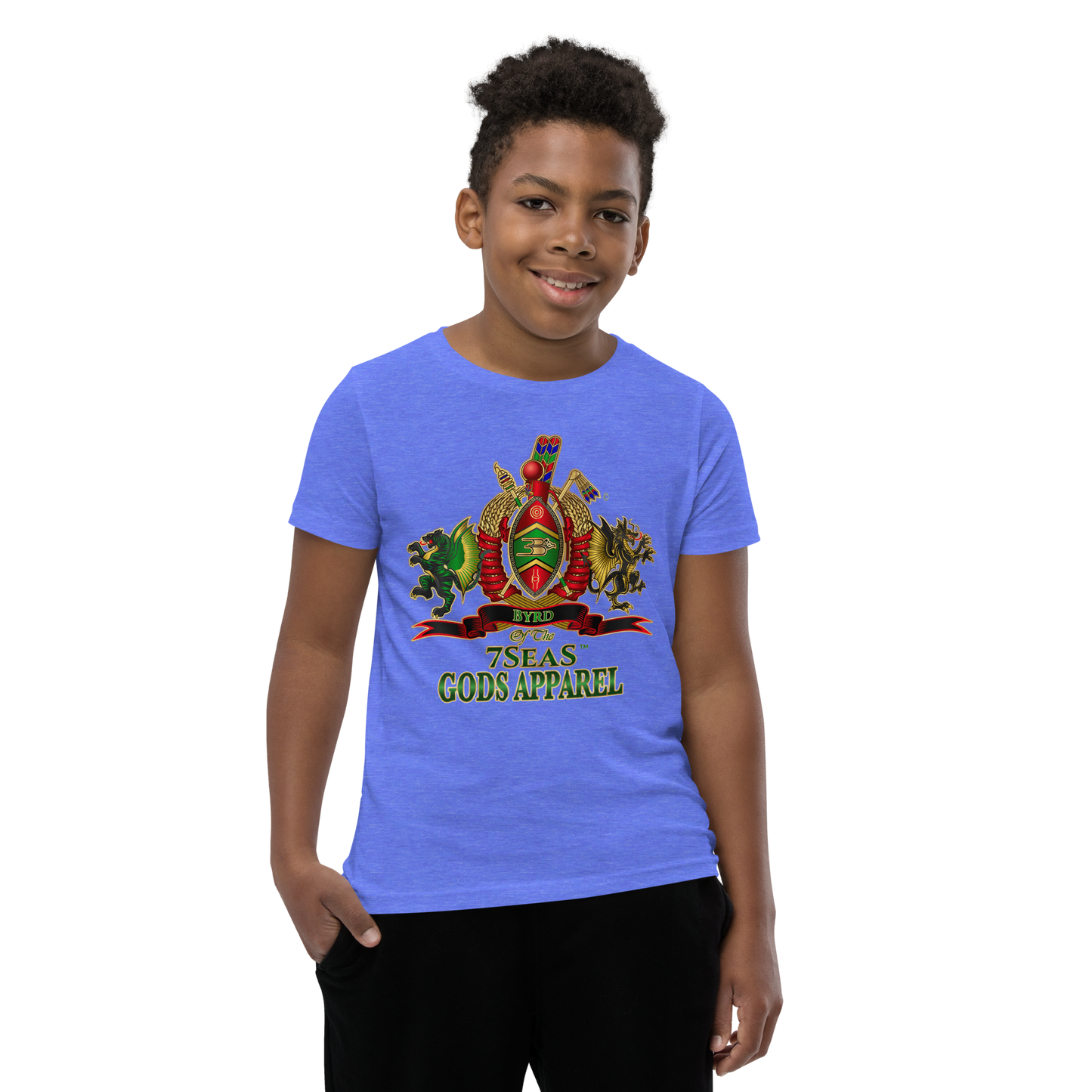 APEP - BYRD OF THE 7SEAS GODS APPAREL - Gods/Boys Youth Short Sleeve T-Shirt