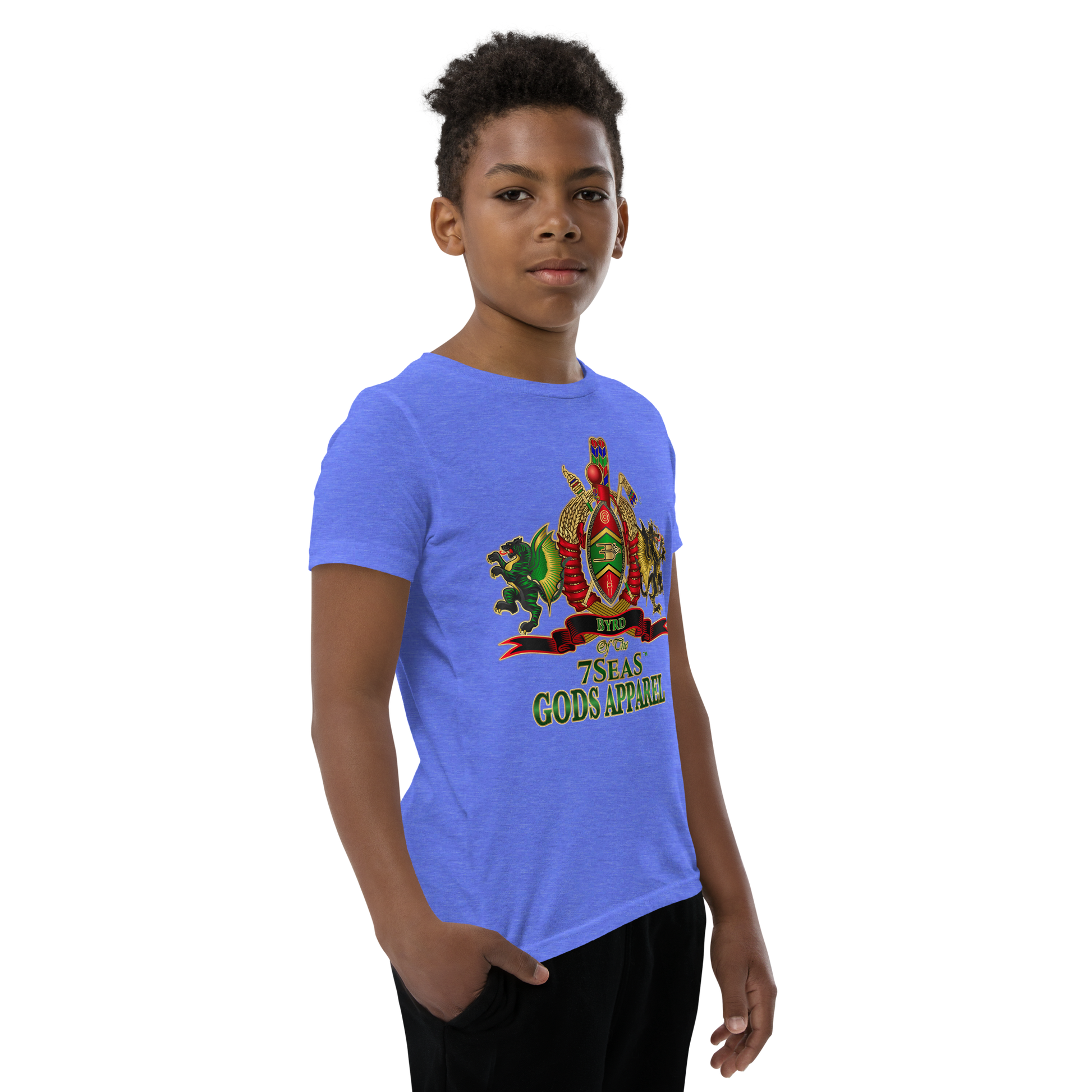 APEP - BYRD OF THE 7SEAS GODS APPAREL - Gods/Boys Youth Short Sleeve T-Shirt