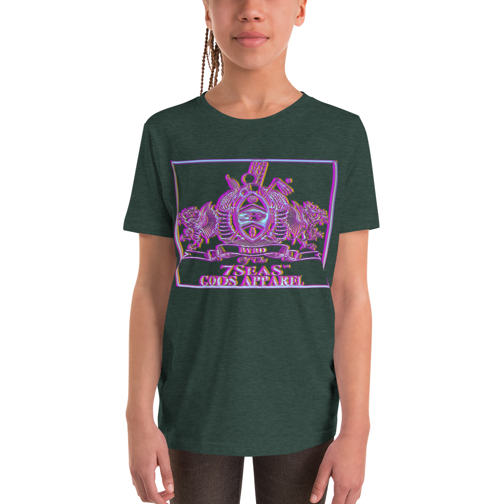 BUNZI - BYRD OF THE 7SEAS GODS APPAREL - Youth Goddess/Girls Short Sleeve T-Shirt