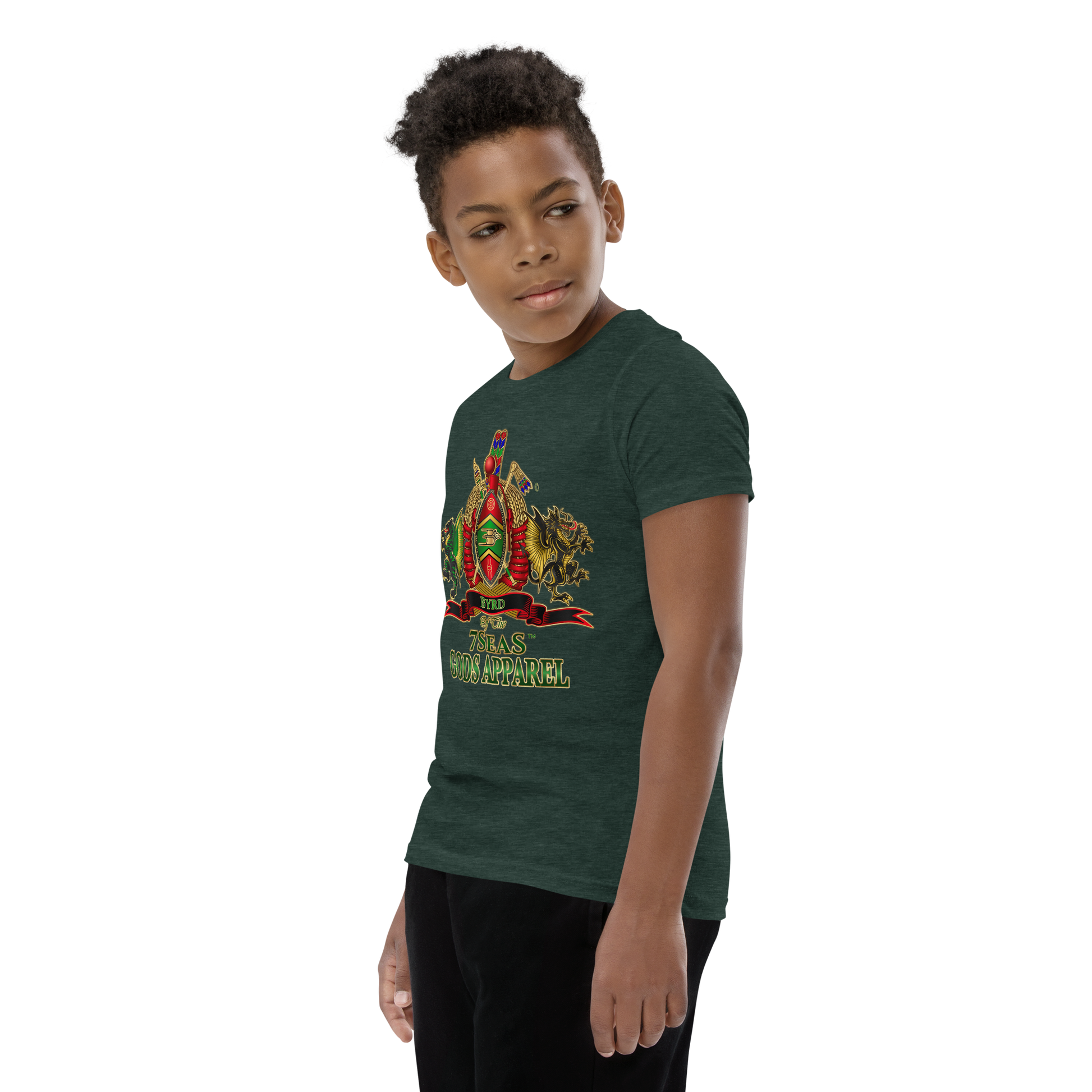 APEP - BYRD OF THE 7SEAS GODS APPAREL - Gods/Boys Youth Short Sleeve T-Shirt