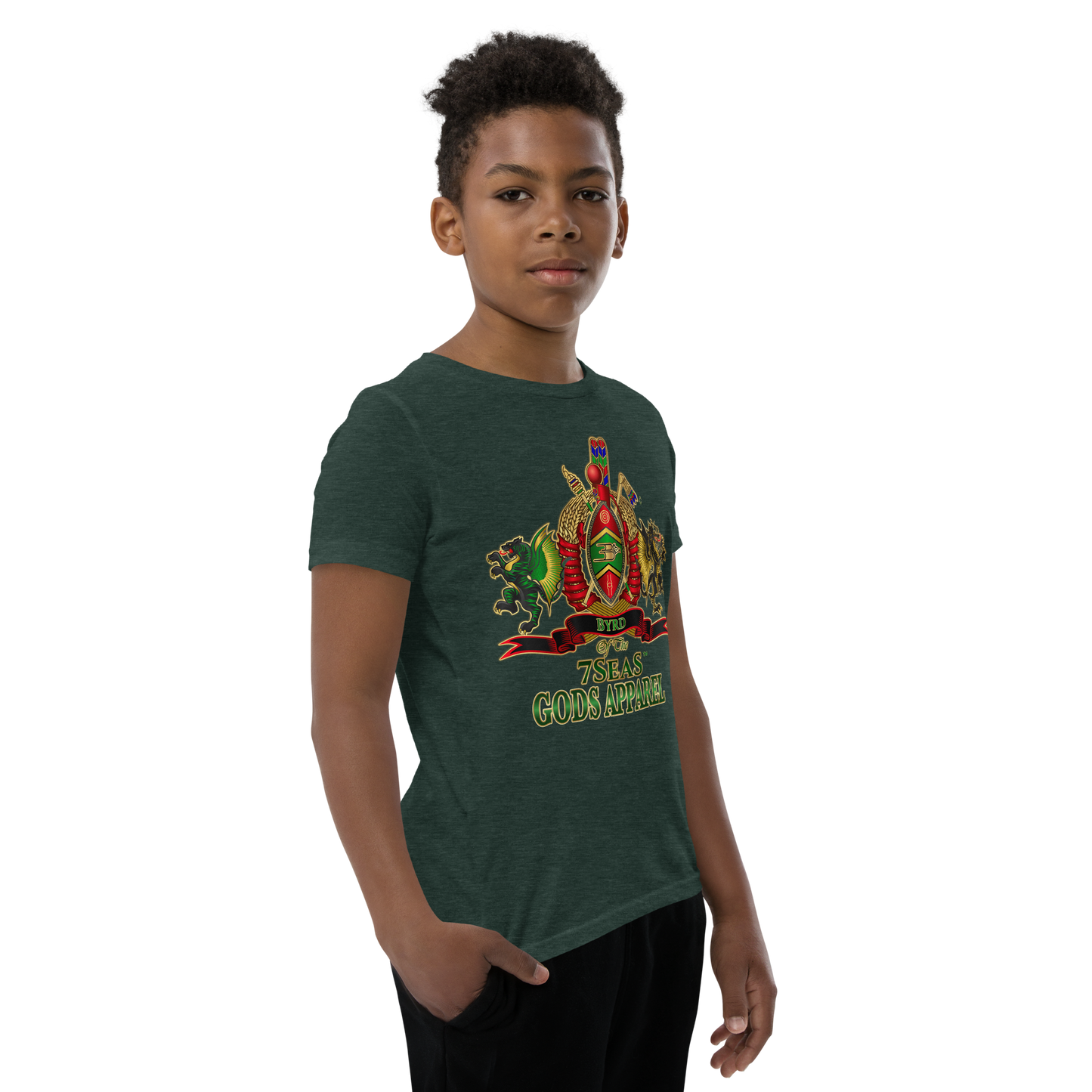 APEP - BYRD OF THE 7SEAS GODS APPAREL - Gods/Boys Youth Short Sleeve T-Shirt