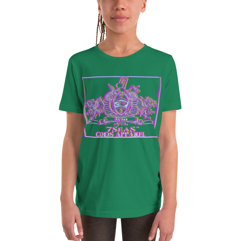 BUNZI - BYRD OF THE 7SEAS GODS APPAREL - Youth Goddess/Girls Short Sleeve T-Shirt