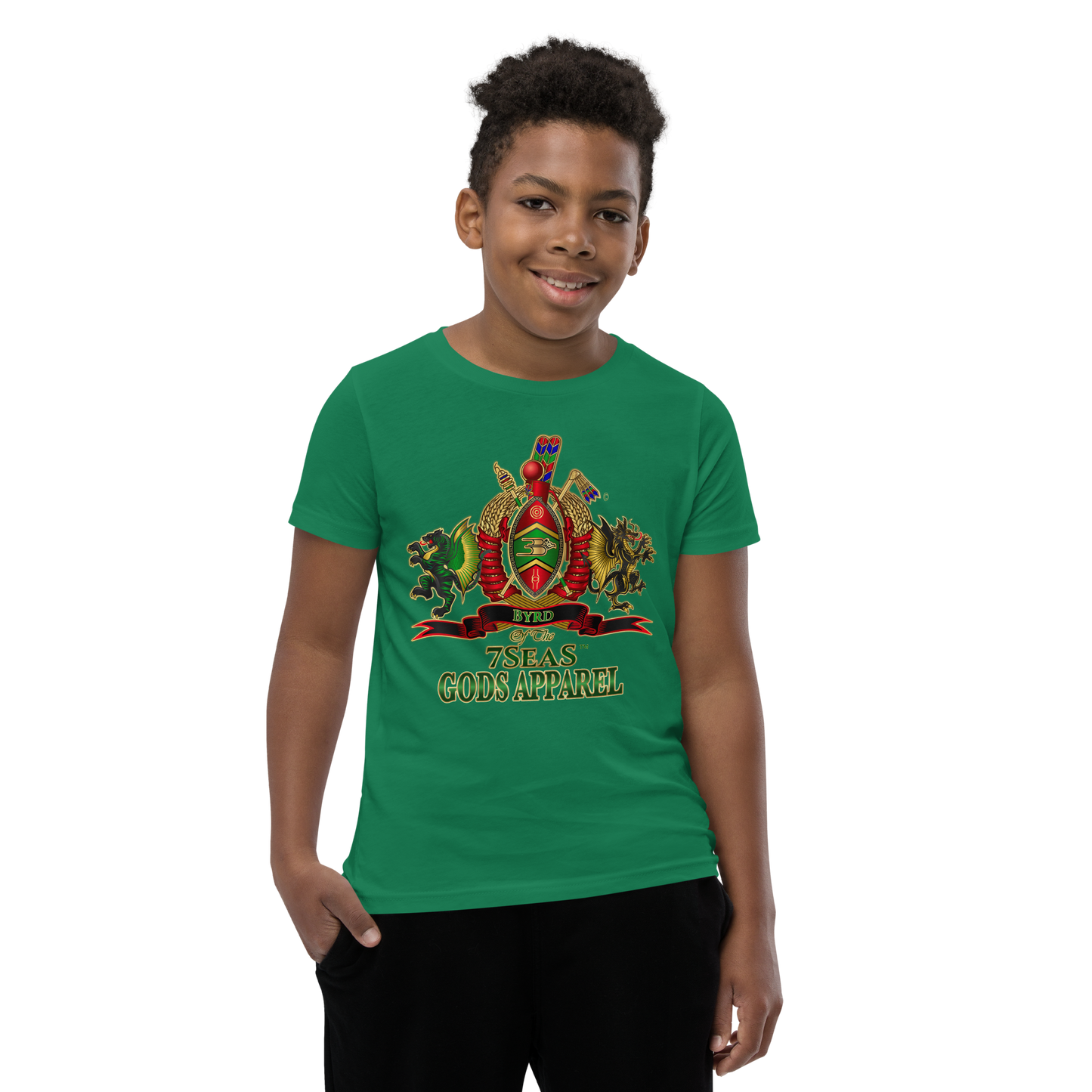 APEP - BYRD OF THE 7SEAS GODS APPAREL - Gods/Boys Youth Short Sleeve T-Shirt