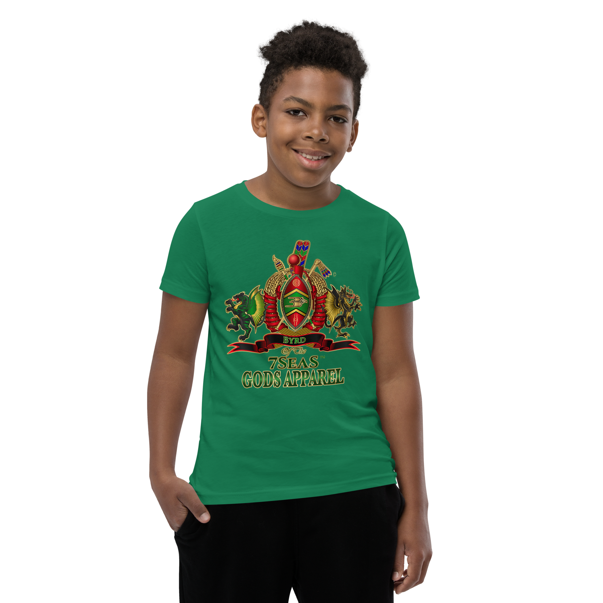 APEP - BYRD OF THE 7SEAS GODS APPAREL - Gods/Boys Youth Short Sleeve T-Shirt