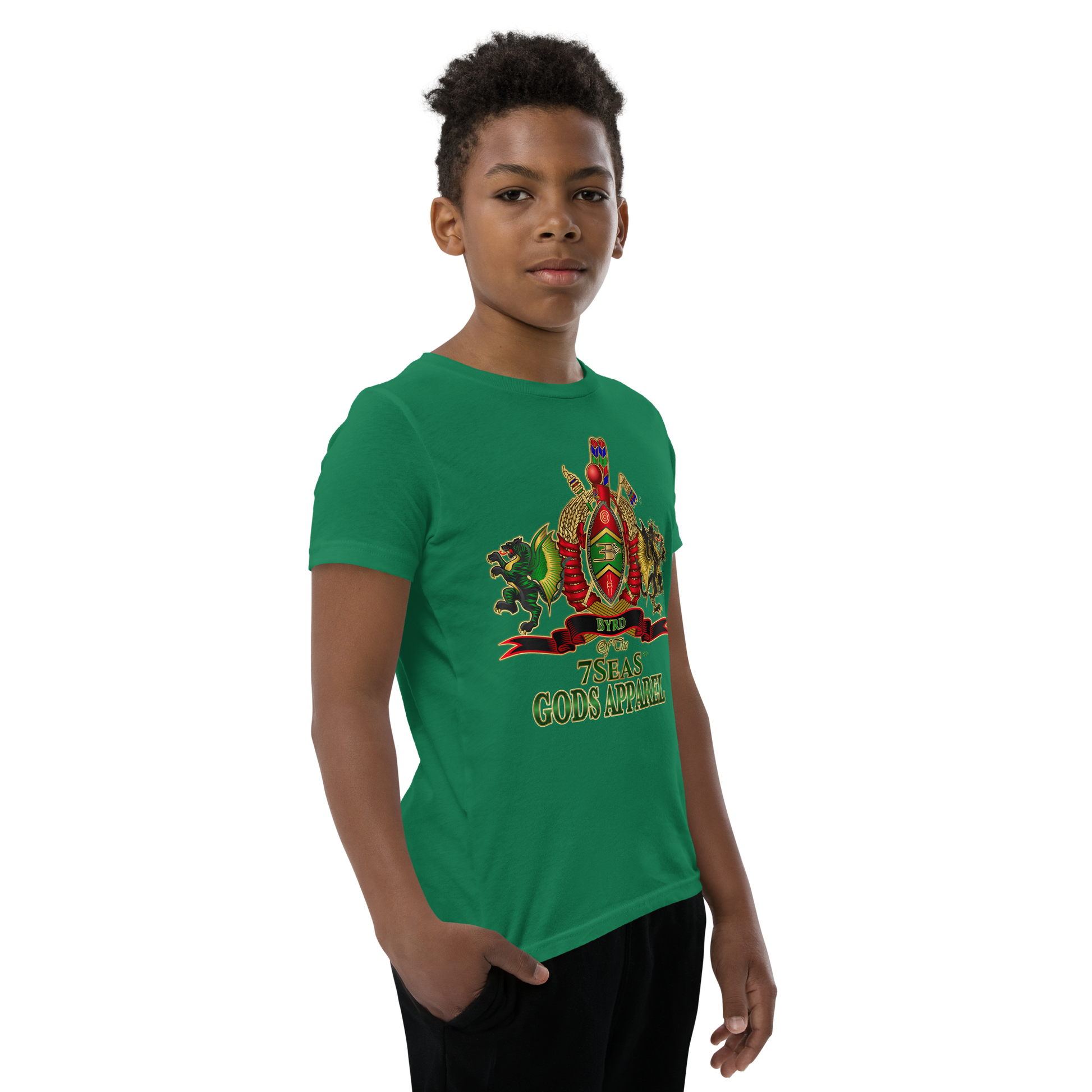 APEP - BYRD OF THE 7SEAS GODS APPAREL - Gods/Boys Youth Short Sleeve T-Shirt