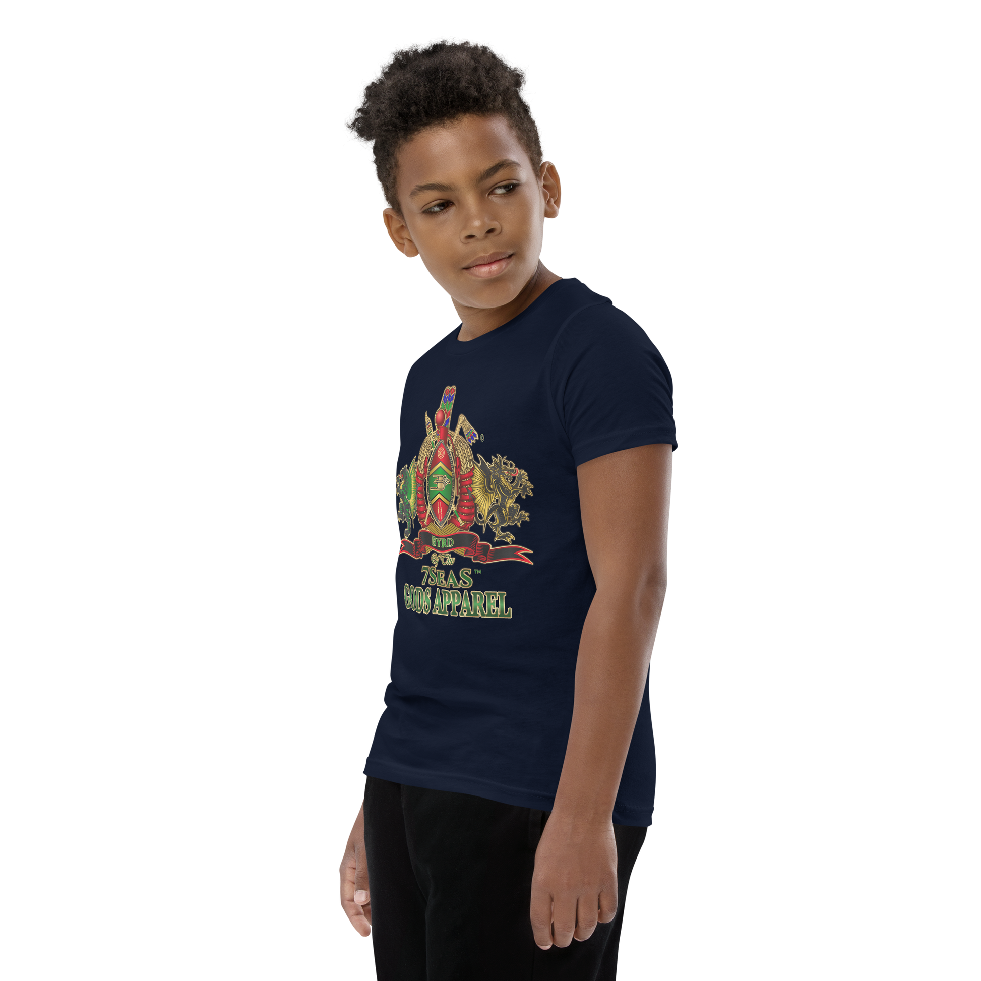 APEP - BYRD OF THE 7SEAS GODS APPAREL - Gods/Boys Youth Short Sleeve T-Shirt