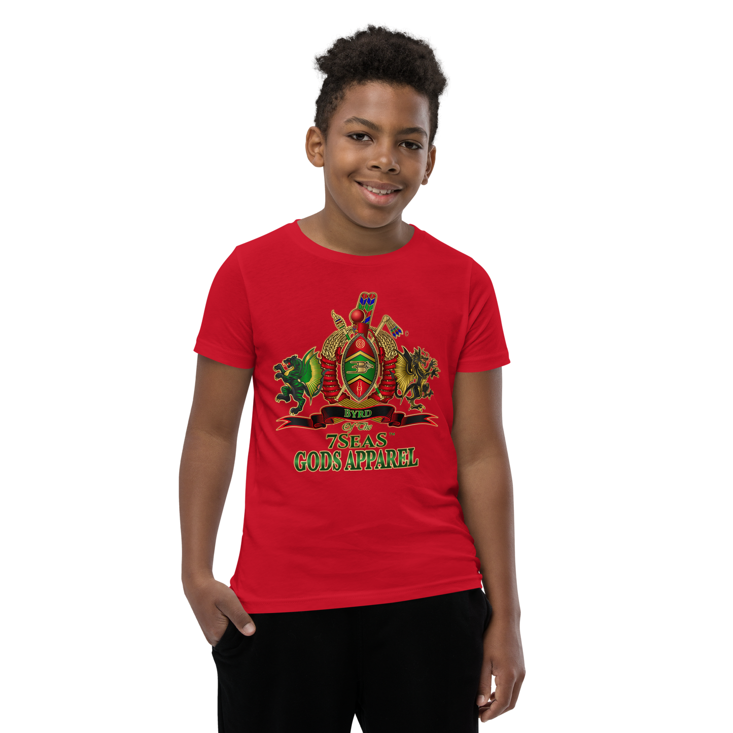 APEP - BYRD OF THE 7SEAS GODS APPAREL - Gods/Boys Youth Short Sleeve T-Shirt