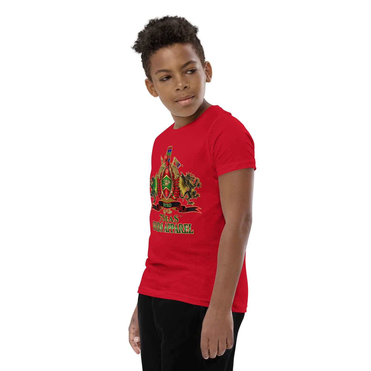 APEP - BYRD OF THE 7SEAS GODS APPAREL - Gods/Boys Youth Short Sleeve T-Shirt