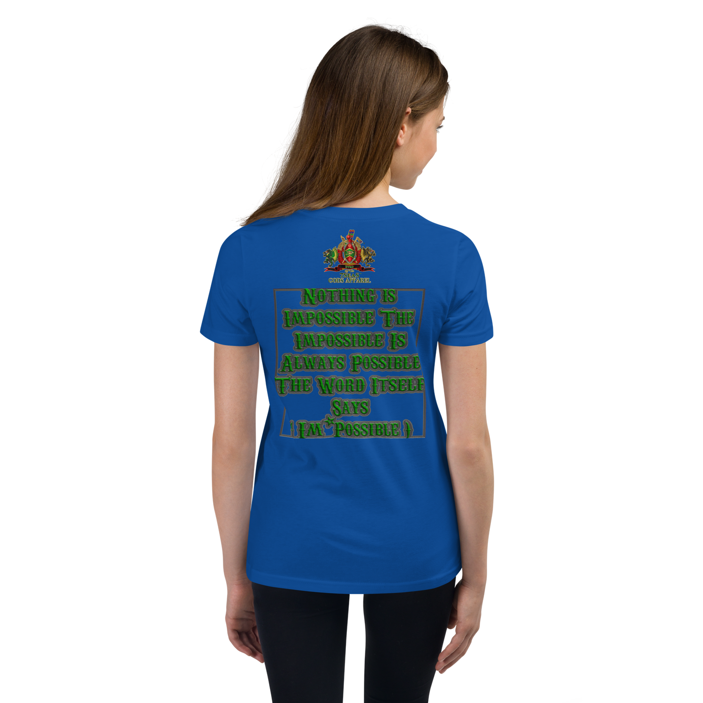 APEP - BYRD OF THE 7SEAS GODS APPAREL - Youth Goddess/Girls Short Sleeve T-Shirt