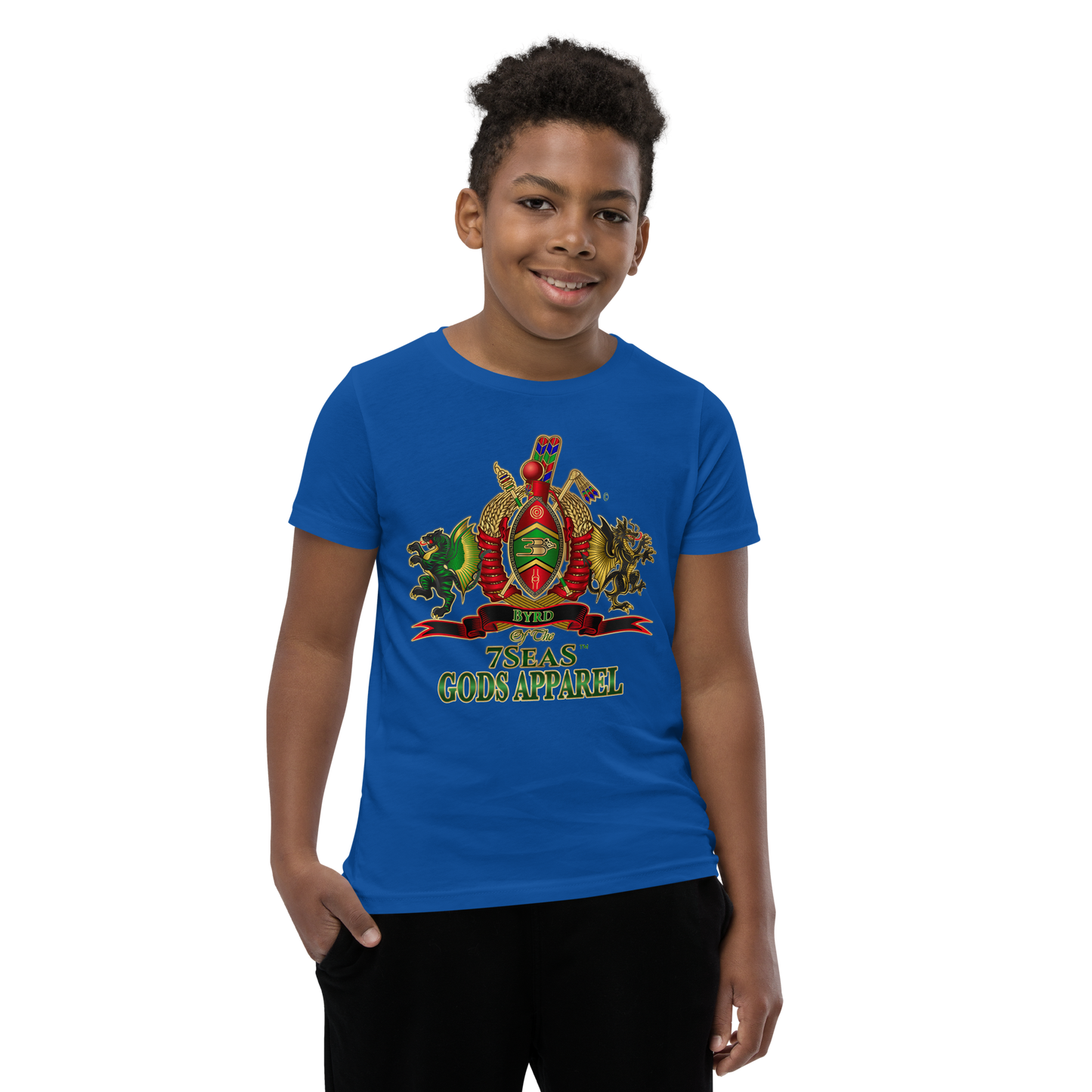 APEP - BYRD OF THE 7SEAS GODS APPAREL - Gods/Boys Youth Short Sleeve T-Shirt