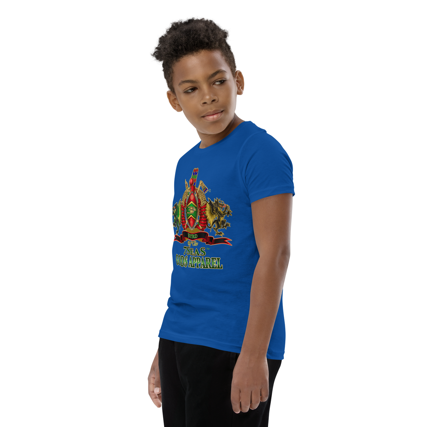 APEP - BYRD OF THE 7SEAS GODS APPAREL - Gods/Boys Youth Short Sleeve T-Shirt