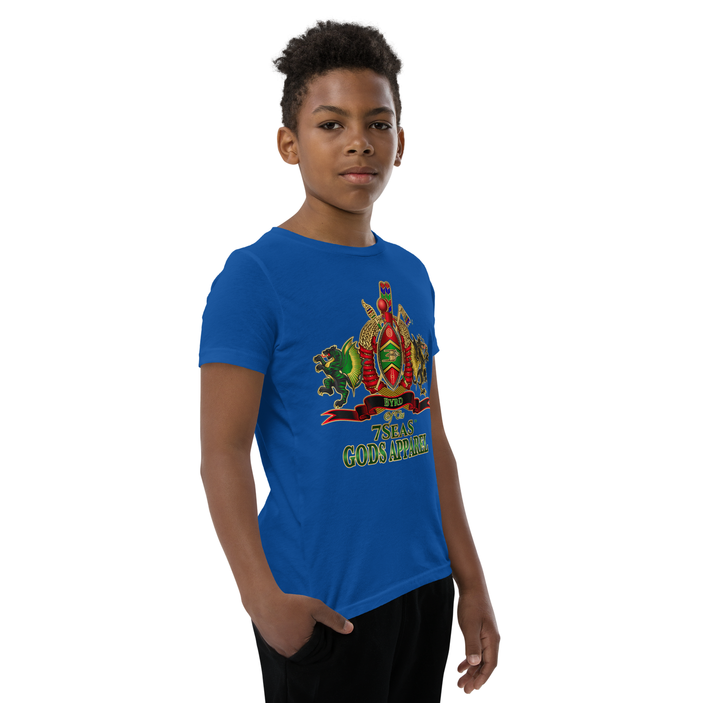 APEP - BYRD OF THE 7SEAS GODS APPAREL - Gods/Boys Youth Short Sleeve T-Shirt