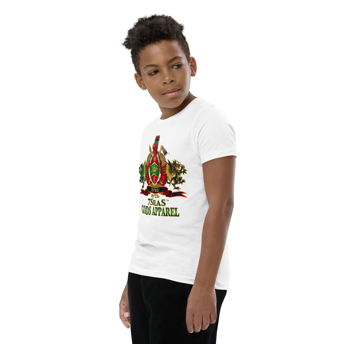 APEP - BYRD OF THE 7SEAS GODS APPAREL - Gods/Boys Youth Short Sleeve T-Shirt