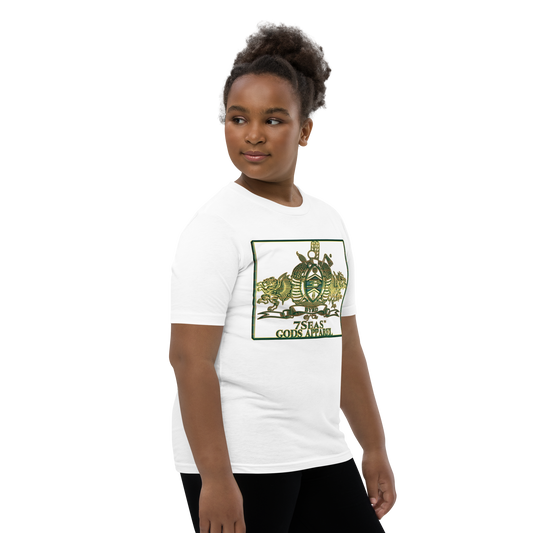 ENBYRD - BYRD OF THE 7SEAS GODS APPAREL - GREEN - Youth Goddess/Girls Short Sleeve T-Shirt